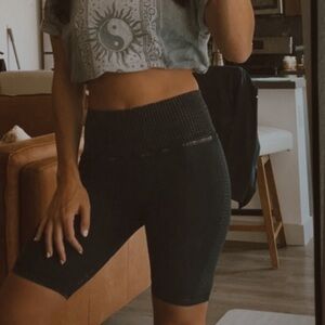 NEW Free People good karma bike shorts